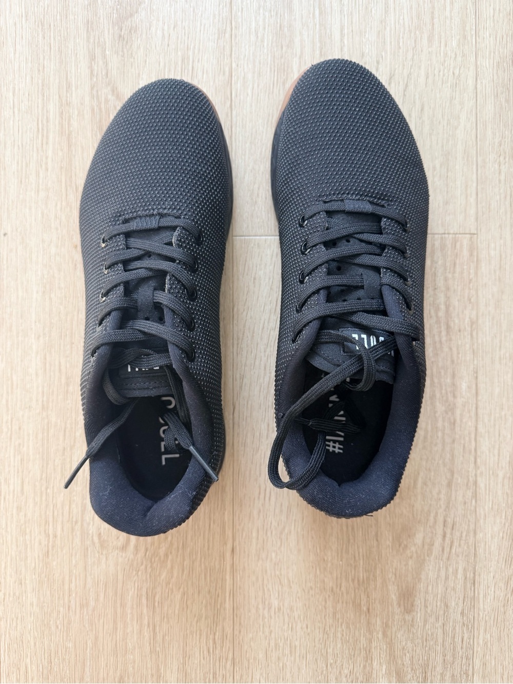 NOBULL Black Knit Training Sneakers